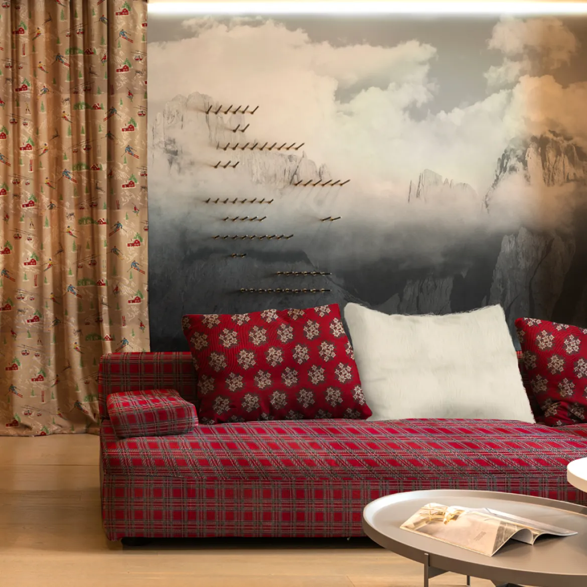 GOBELIN SCOZZESE LUREX