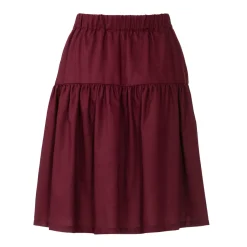 Gonna a più livelli con vita elastica