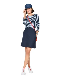 Gonna con Yoke -Tasche per hip yoke