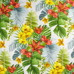 HALF PANAMA FIORI TROPICALI