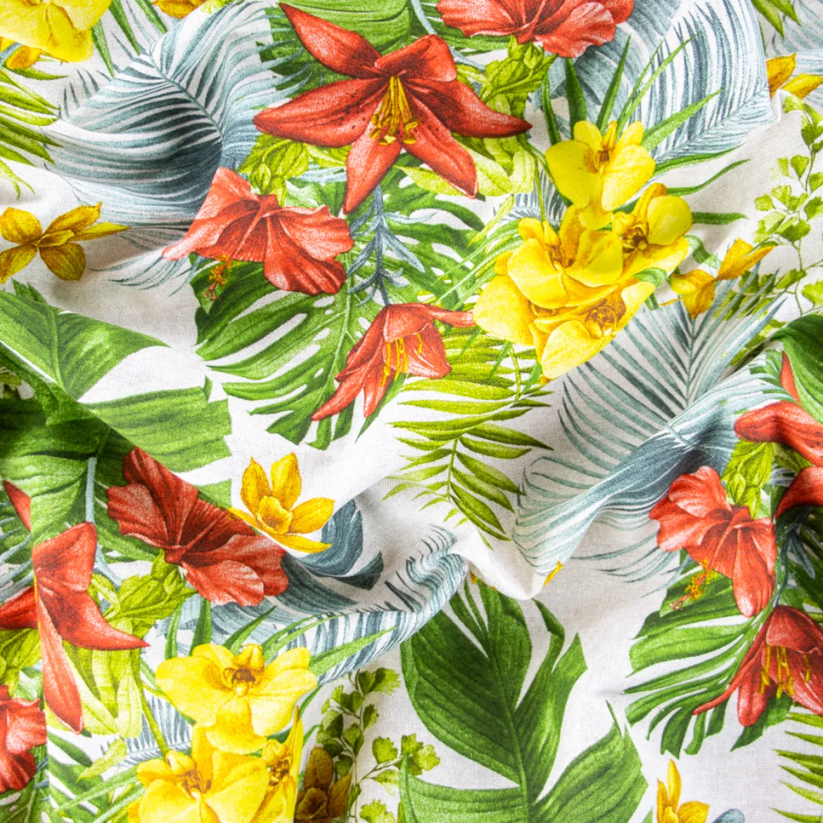 HALF PANAMA FIORI TROPICALI