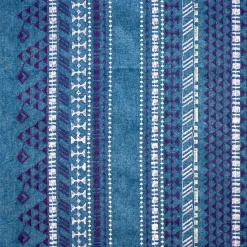 JEANS RICAMATO GEOMETRICO