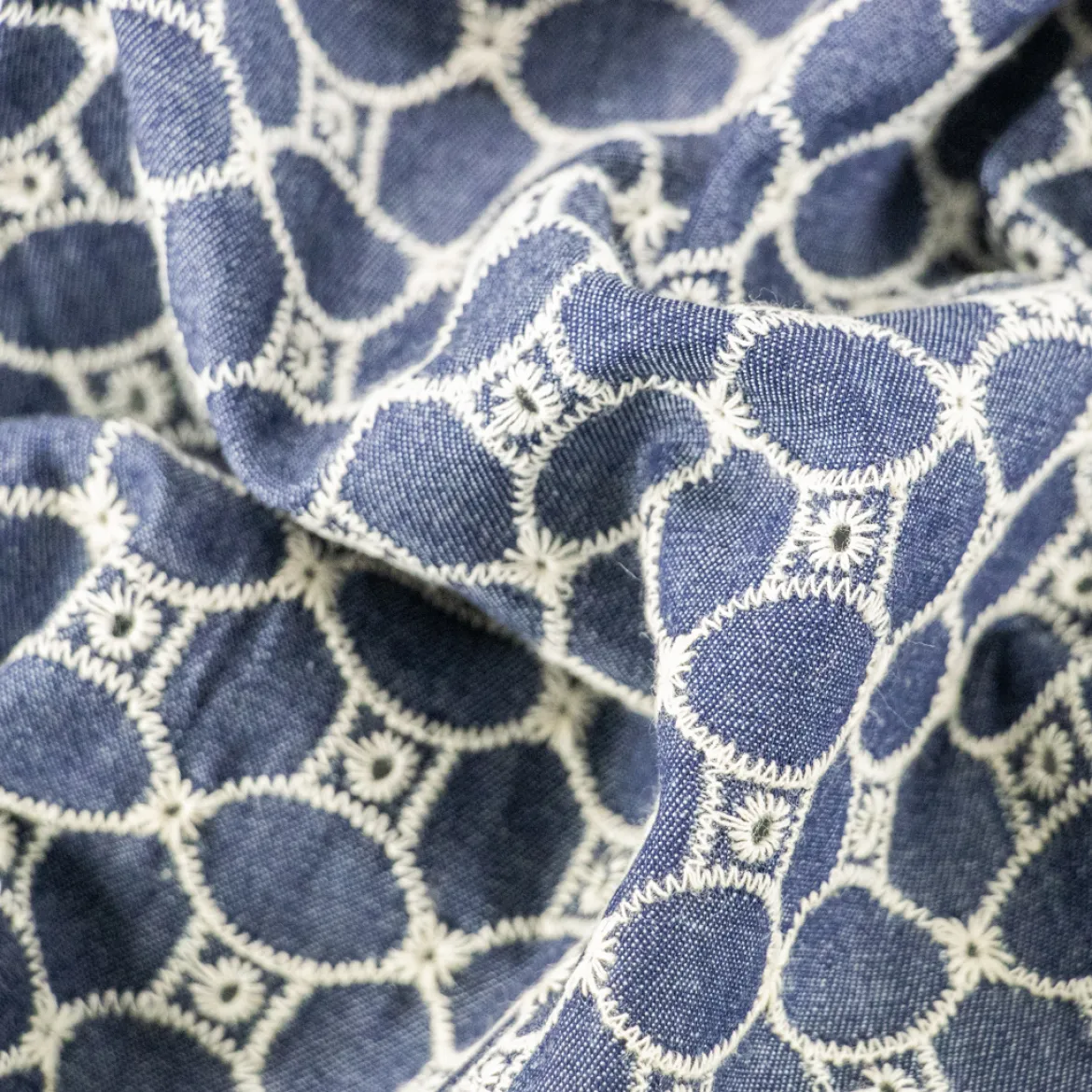 JEANS RICAMATO GPP CERCHI