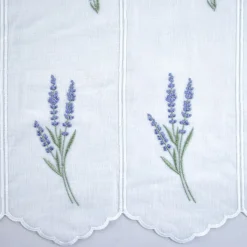 KREMS TIROLESE RICAMATA LAVANDA