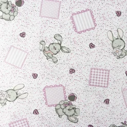 LENZUOLA MODA DISEGNO BUNNY