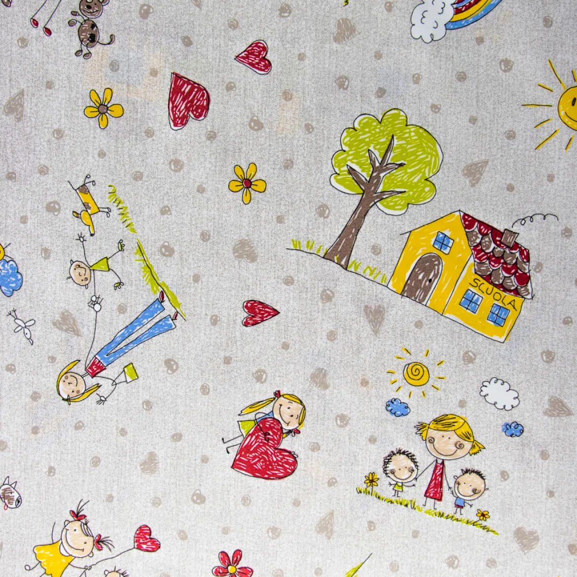 LENZUOLA MODA DISEGNO FAMILY