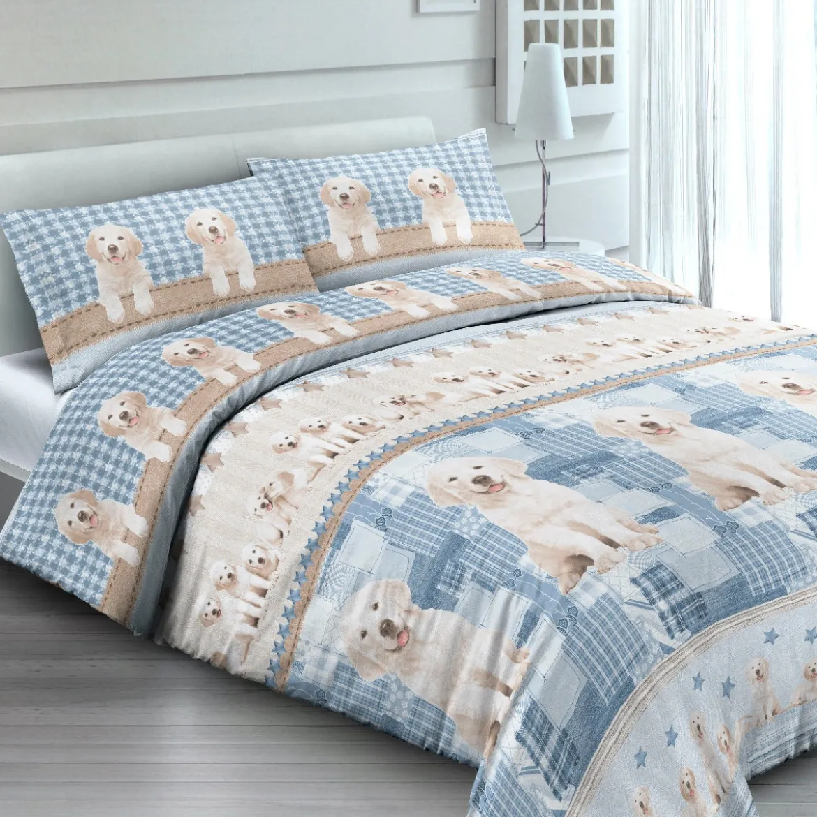 LENZUOLA MODA STELLA CANI