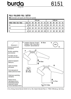 Maglia con maniche raglan