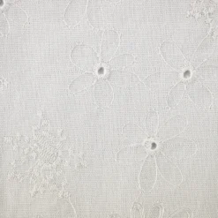 MISTO LINO RICAMATO FIORE