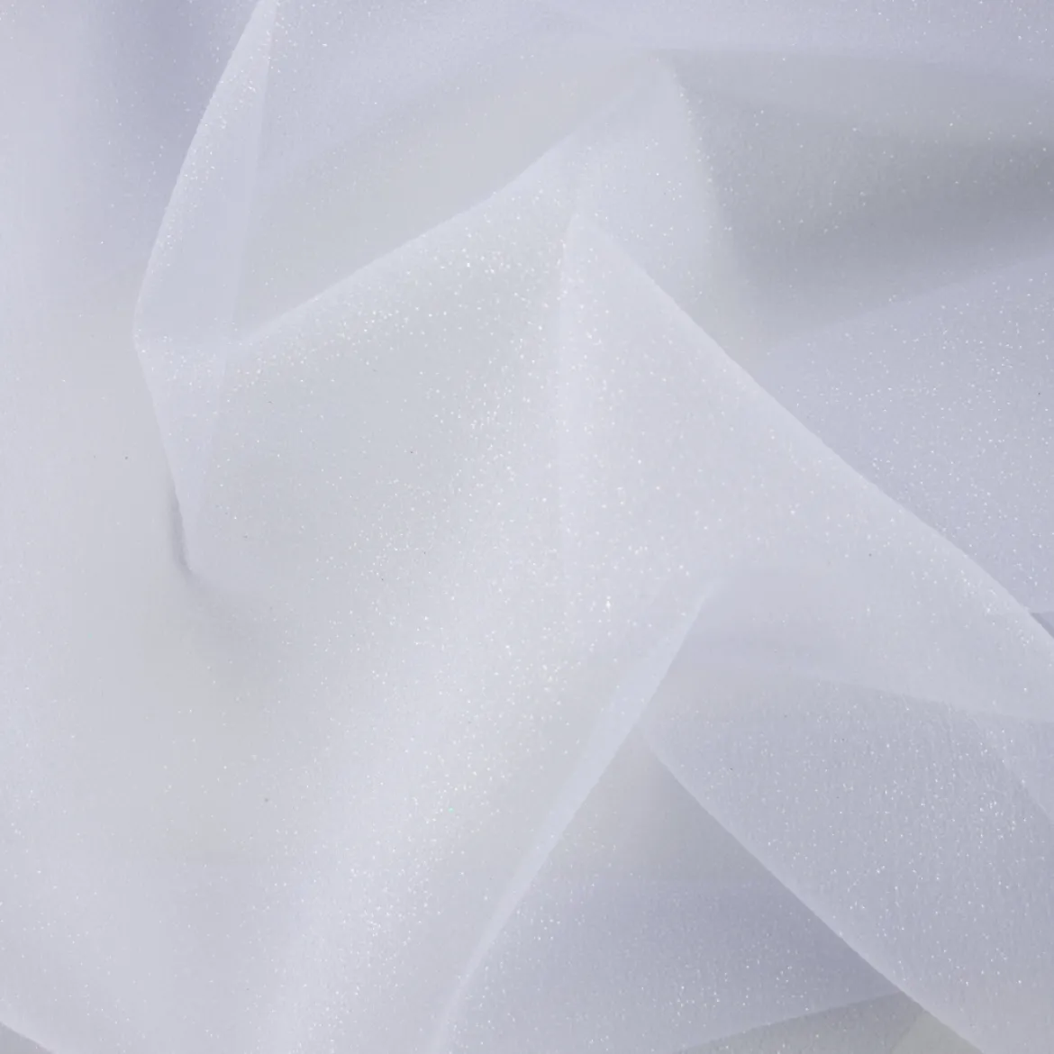 ORGANZA GOFFRATA BRILLANTINATA MANCHE SPOSA