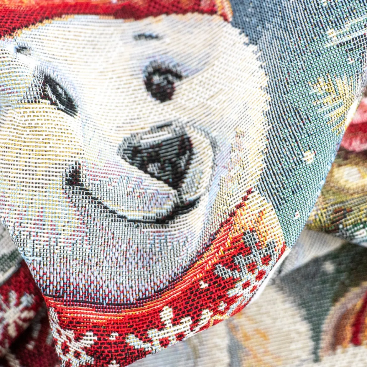 PANNELLI 47X47 CM ORSO POLARE NATALE