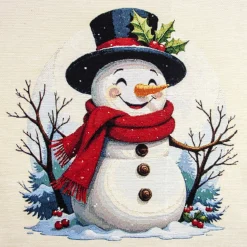 Pannelli 47x47 happy snowman