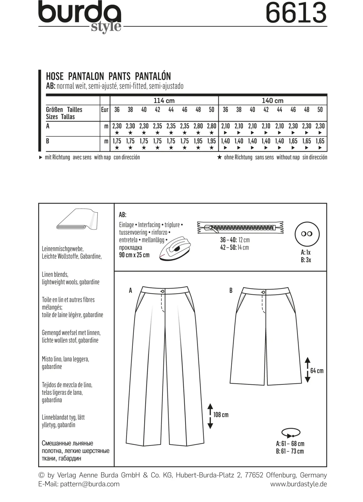 pantaloni