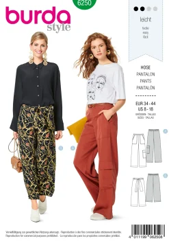 Pantaloni - Vestibilità ampia - Elastico