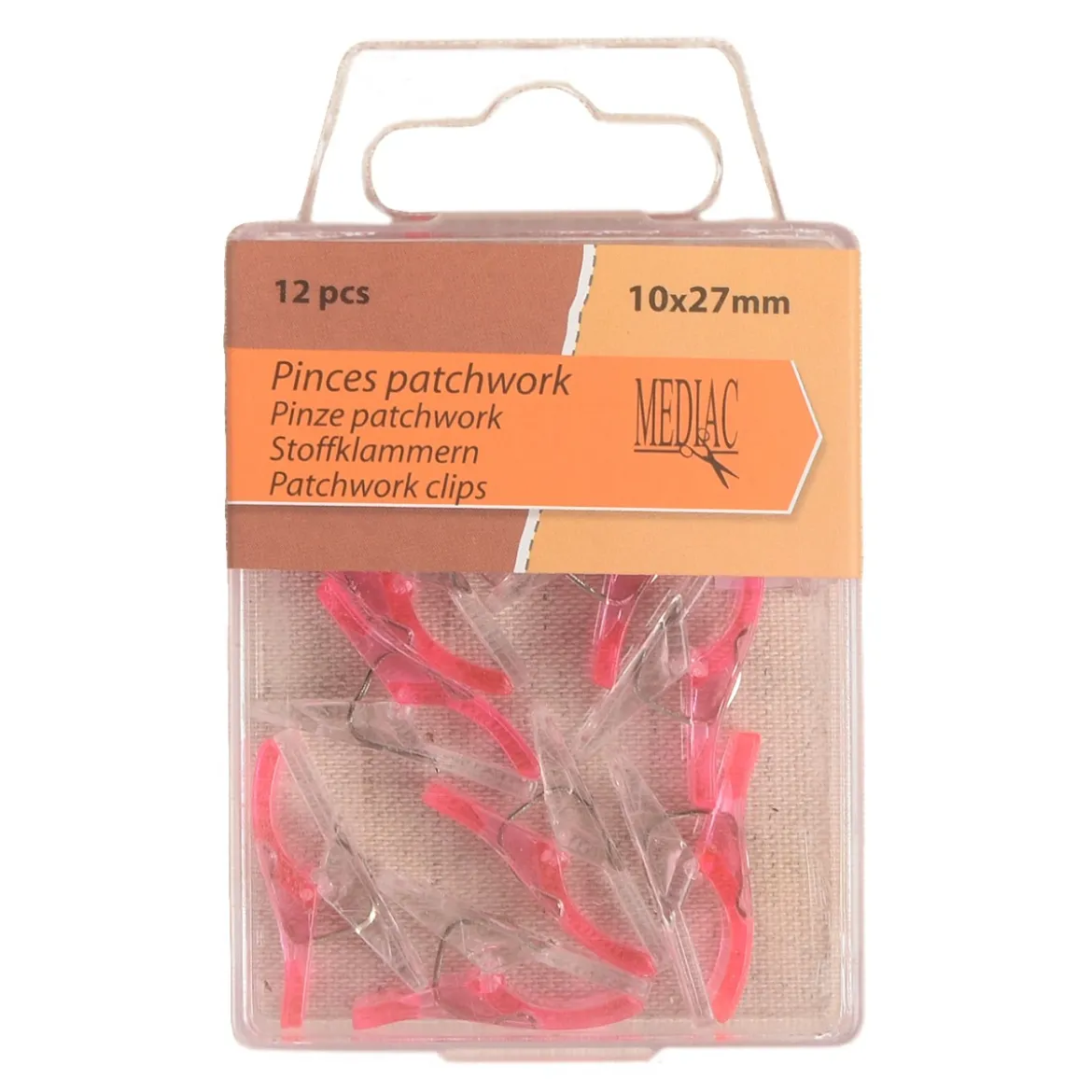 Pinze patchwork 10x27 mm 12 pz