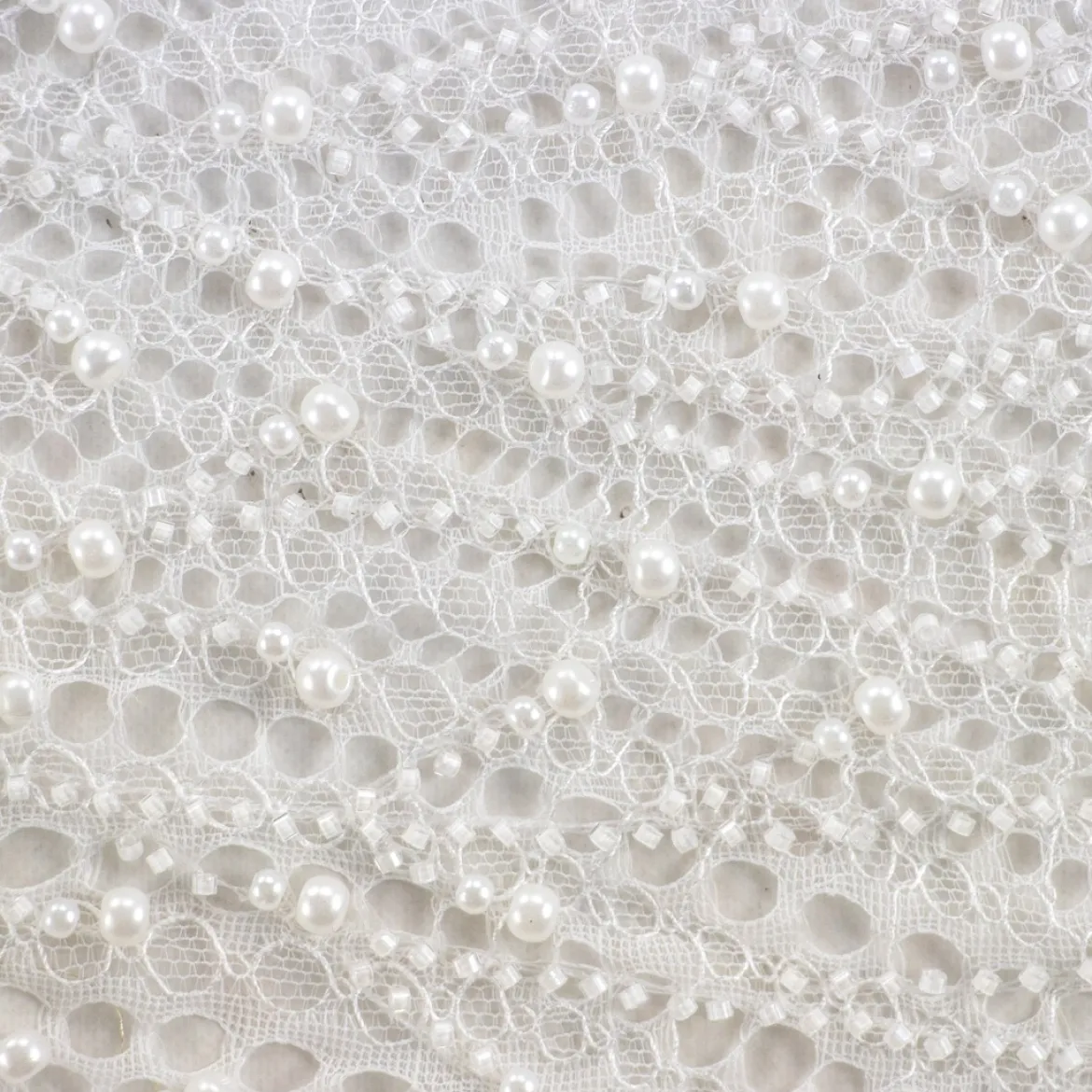 PIZZO MACRAME CON PERLINE IACOPEN SPOSA