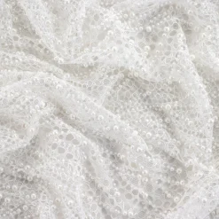 PIZZO MACRAME CON PERLINE IACOPEN SPOSA