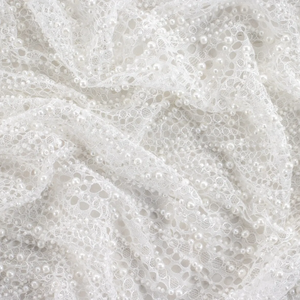 PIZZO MACRAME CON PERLINE IACOPEN SPOSA