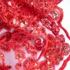 PIZZO RICAMATO PERLINE E PAILLETTES