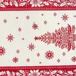 RUNNER PIAZZATO 40X100 ROSSO NATALE