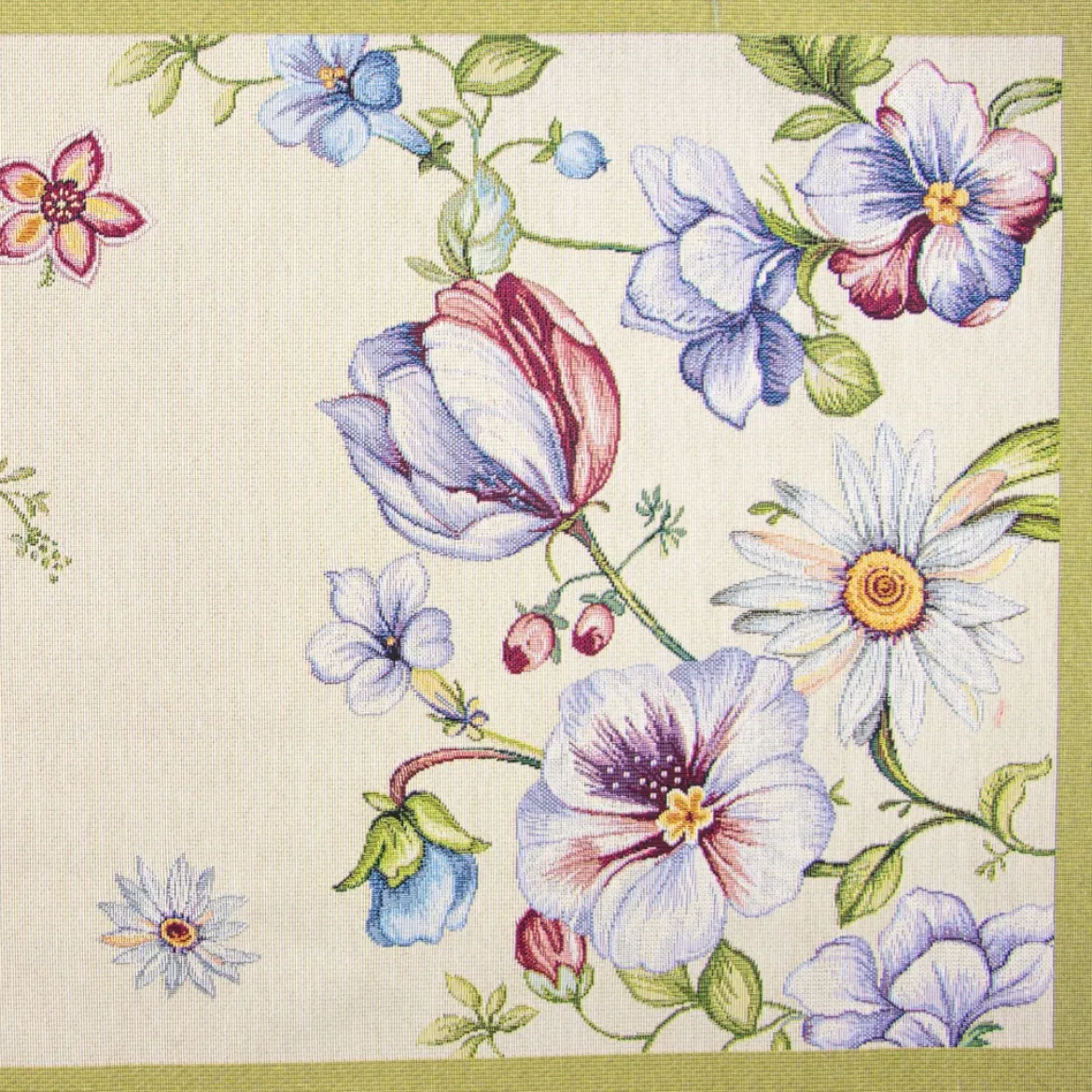 Runner piazzato 47x140 tulips