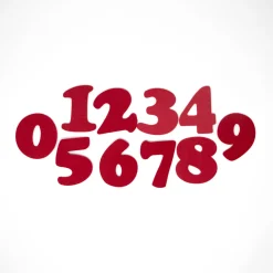 SET MOOSGUMMI NUMERI