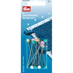 Spilli testa piatta macramè 1,15x55mm