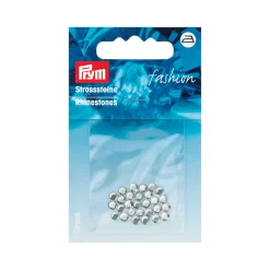 Strass ferro rotondo 4mm argento