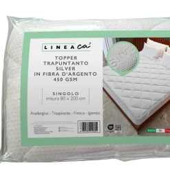 topper silver singolo 80x200