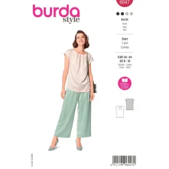 Top senza maniche con pieghe