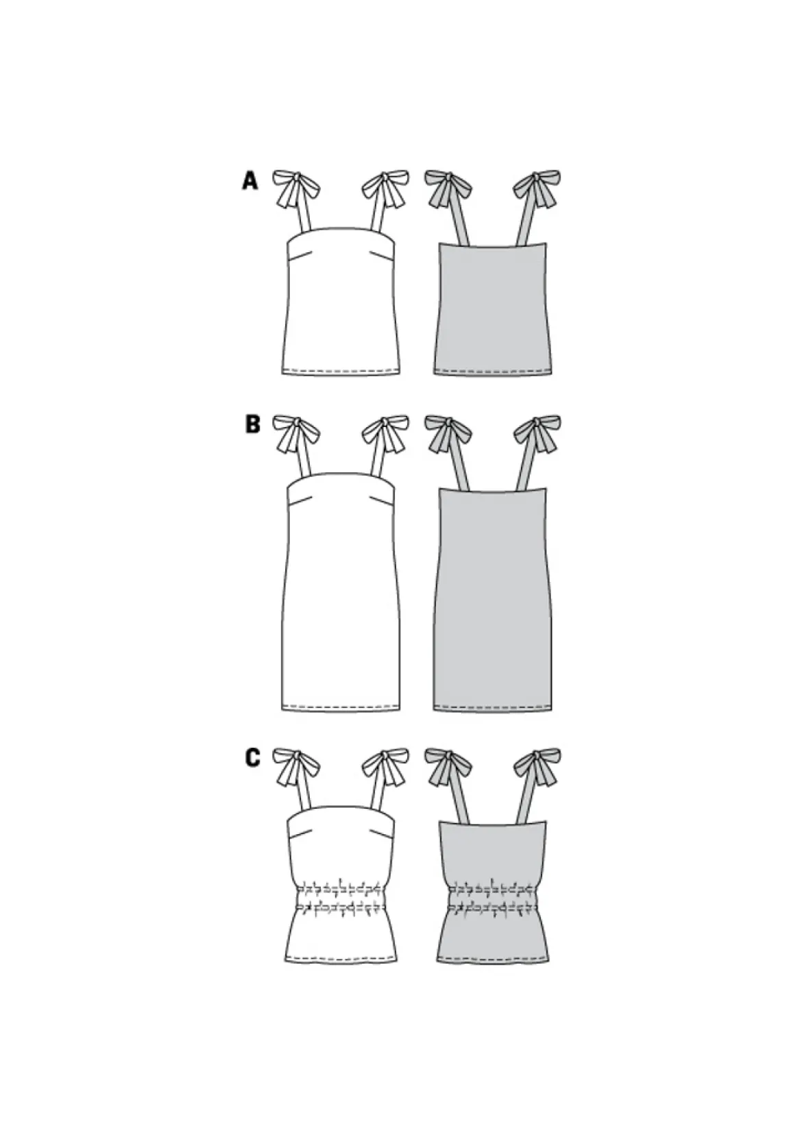 Top Vestito