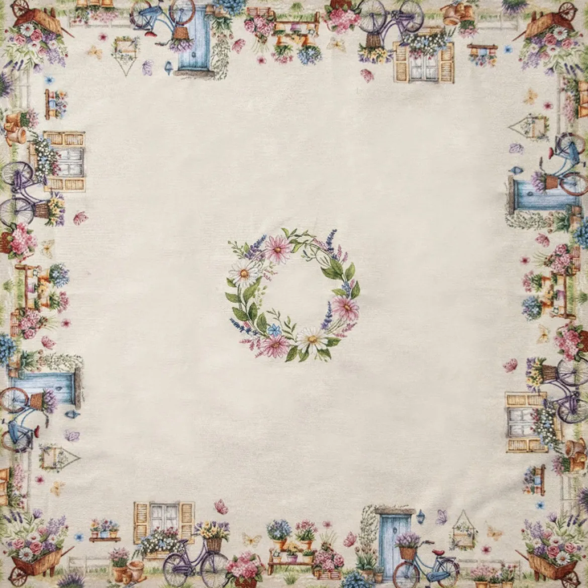 Tovaglia piazzata 140x140 Normandia