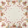 Tovaglia piazzata 100x100 Pasqua fiorita