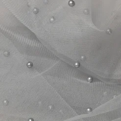 TULLE CON PERLINE NAVE