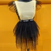 TULLE CON PERLINE NAVE