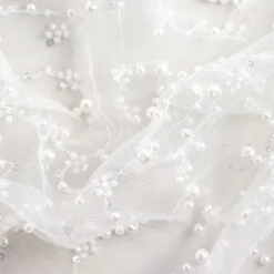 TULLE RICAMATO CON PERLINE EZE SPOSA