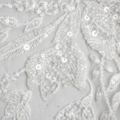 TULLE RICAMATO CON PERLINE VERTOU SPOSA