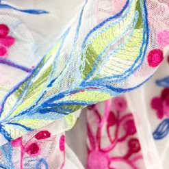 TULLE RICAMATO MAURA FOGLIE