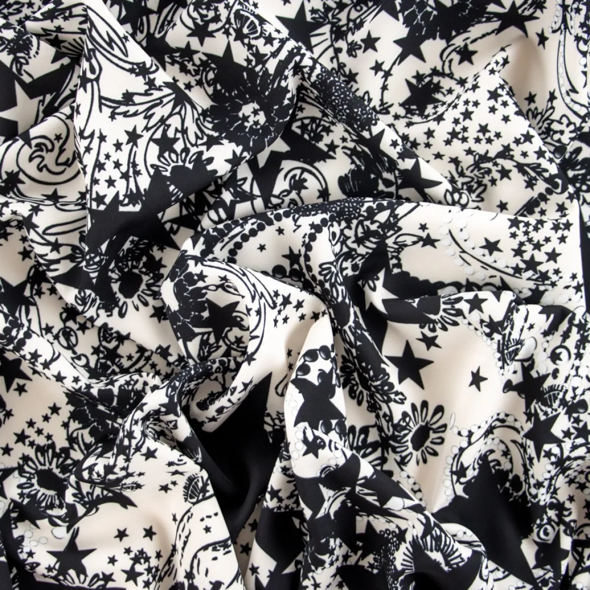 TWILL NICOLETTA STELLE ASTRATTE