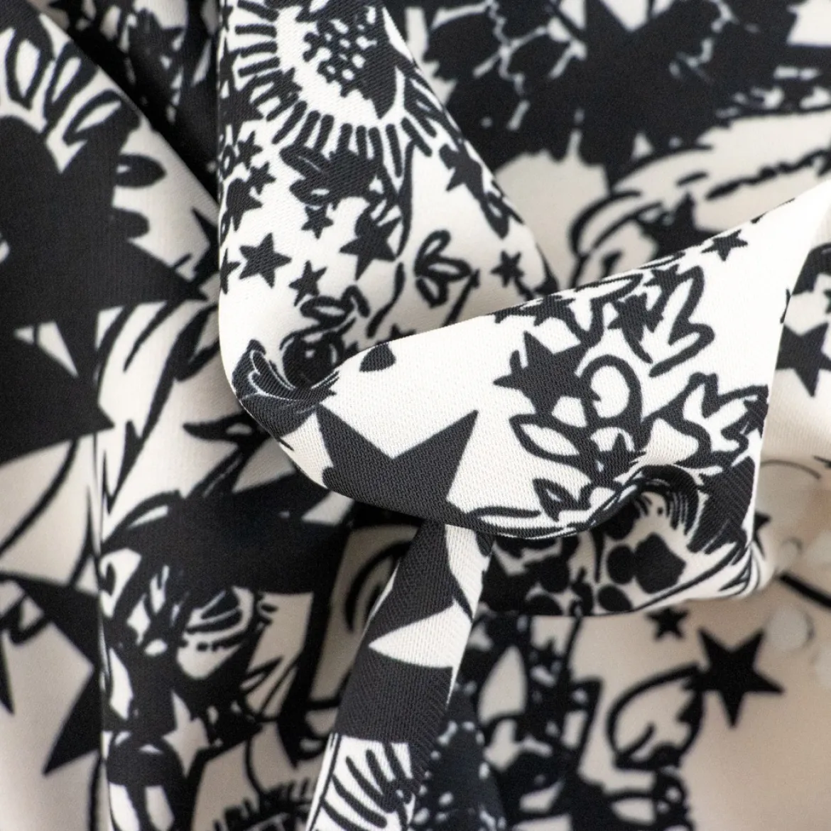 TWILL NICOLETTA STELLE ASTRATTE