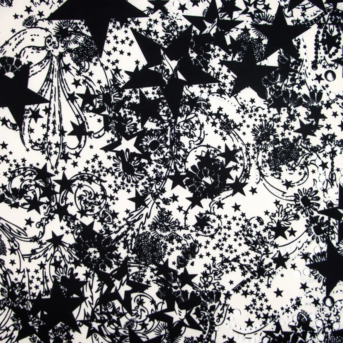 TWILL NICOLETTA STELLE ASTRATTE