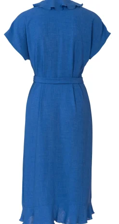 Vestito a portafoglio con fascette -Orl