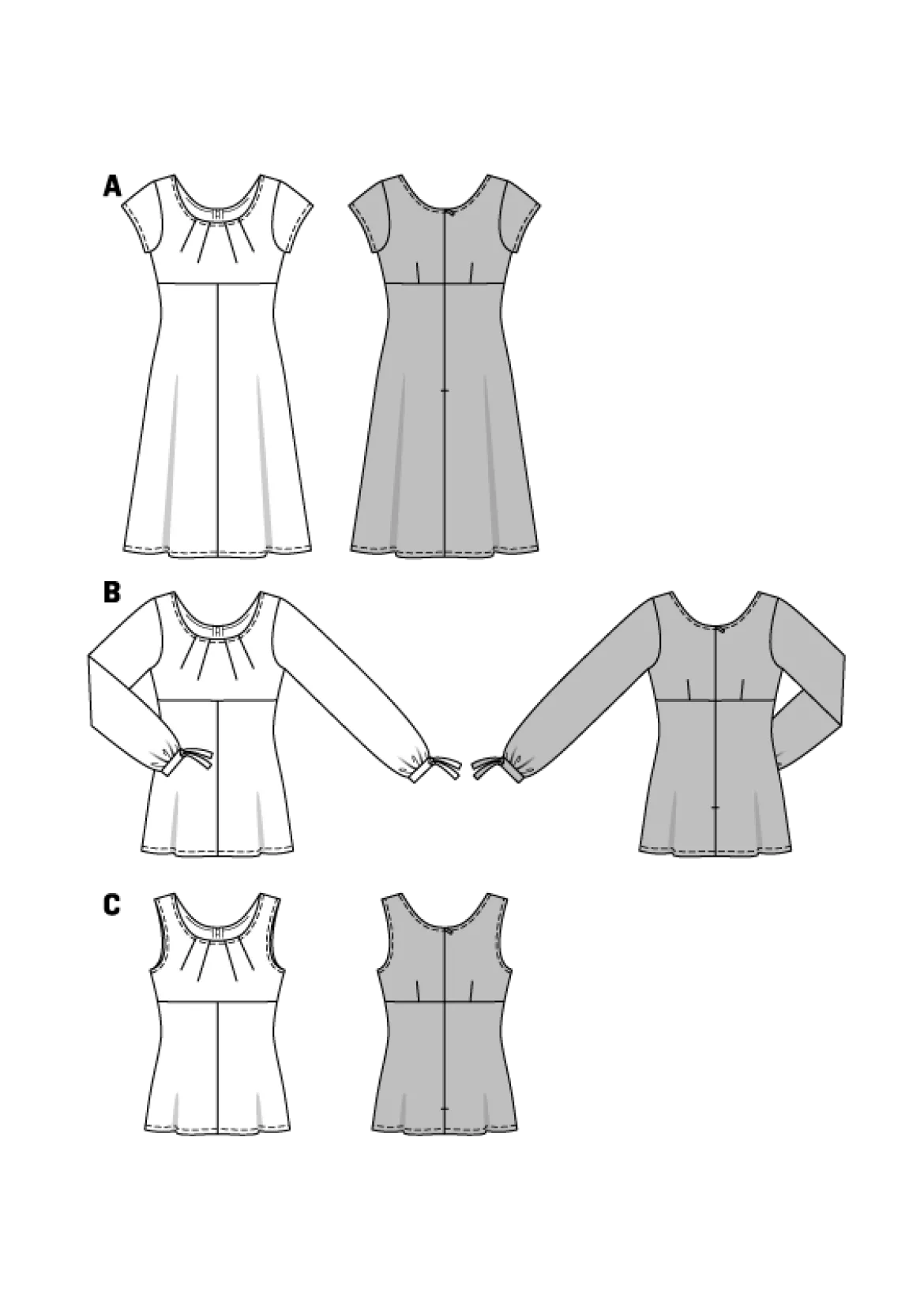 Vestito, camicetta