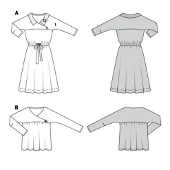 Vestito e camicetta