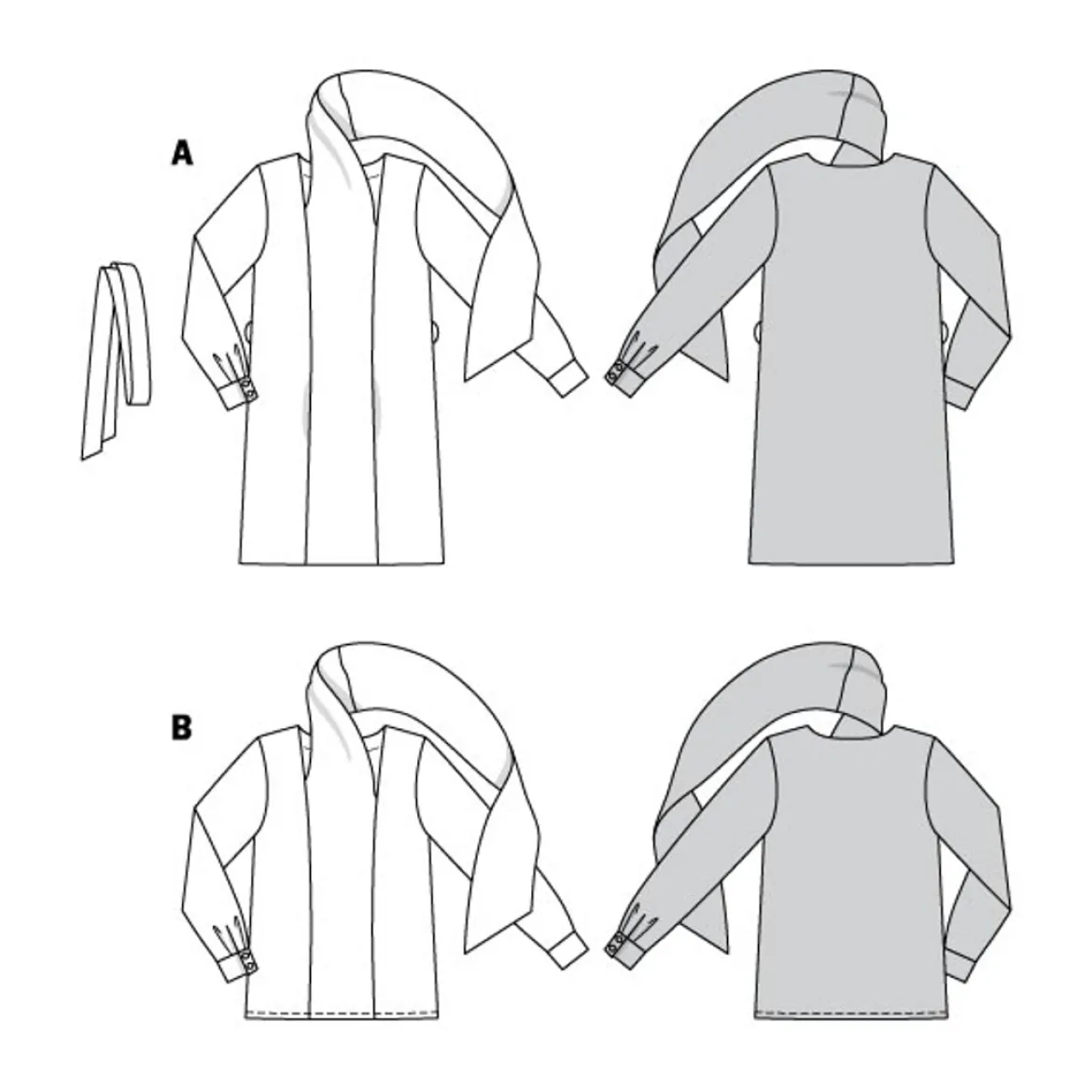 Vestito e camicetta