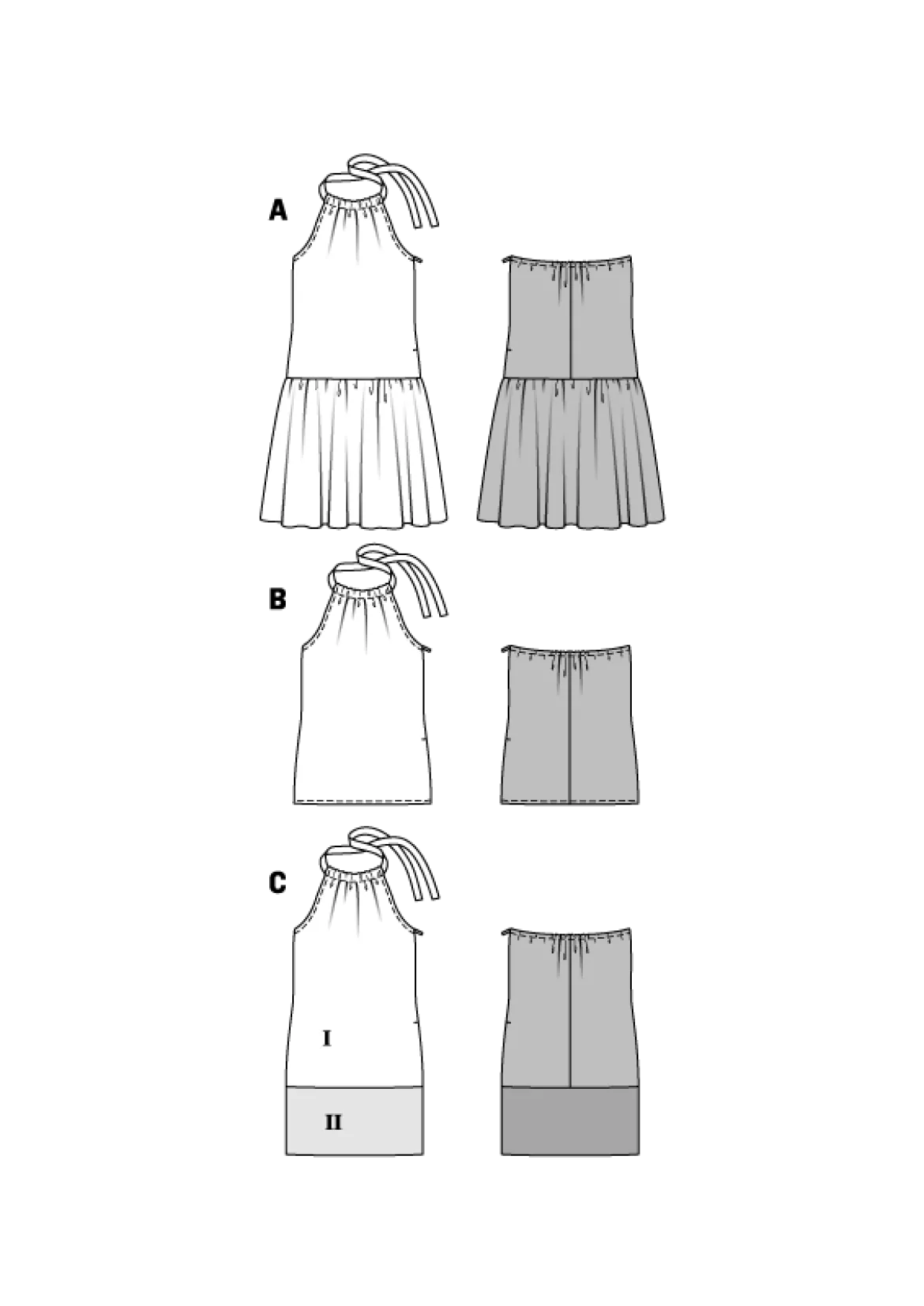 Vestito e camicia