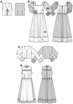 Vestito, giacca, gilet